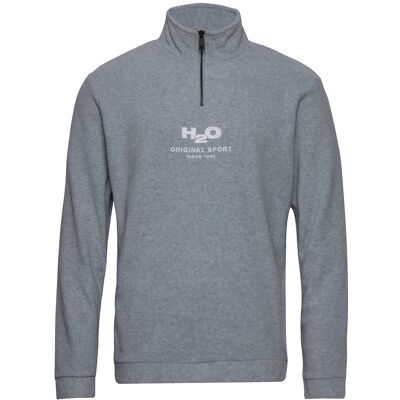 H2O Blåvand Ii Fleece Half Zip L LT. GREY MEL L H2O Blåvand Ii Fleece Half Zip L LT. GREY MEL L
