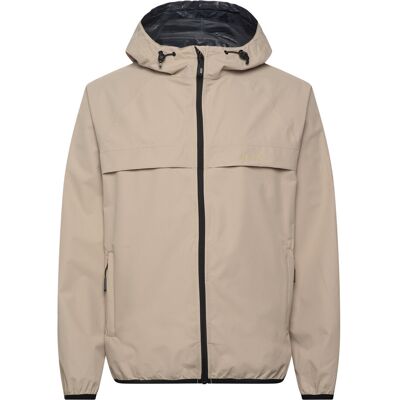 H2O Rømø Lw Rain Jacket - Packable XL WARM GREY XL H2O Rømø Lw Rain Jacket - Packable XL WARM GREY XL
