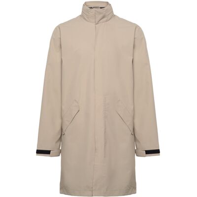 H2O Rømø Logo Lw Rain Long Jacket S WARM GREY S H2O Rømø Logo Lw Rain Long Jacket S WARM GREY S