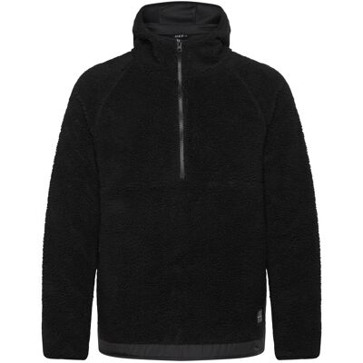 H2O Langli Pile Anorak XXL BLACK XXL H2O Langli Pile Anorak XXL BLACK XXL