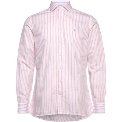 Hackett London Cot Lin Summer Stripe XL PEACH ORANGE XL Hackett London Cot Lin Summer Stripe XL PEACH ORANGE XL