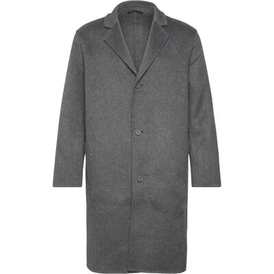 HAN Kjøbenhavn Diamond-Detailed Coat 48 SMOKE GREY 48 HAN Kjøbenhavn Diamond-Detailed Coat 48 SMOKE GREY 48