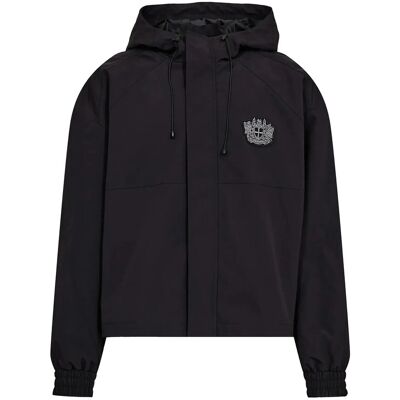 HAN Kjøbenhavn Crest Windbreaker 54 BLACK 54 HAN Kjøbenhavn Crest Windbreaker 54 BLACK 54