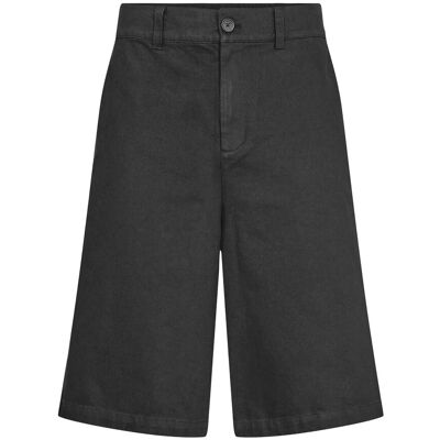 HAN Kjøbenhavn Wide Leg Twill Shorts 52 DARK GREY 52 HAN Kjøbenhavn Wide Leg Twill Shorts 52 DARK GREY 52