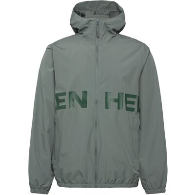 Helly Hansen Herr Grå Core Graphic Regnjacka - Regnjacka Helly Hansen Herr Grå Core Graphic Regnjacka - Regnjacka