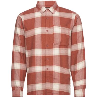 Hollister Hco. Guys Wovens S BURNT ORANGE PLAID S Hollister Hco. Guys Wovens S BURNT ORANGE PLAID S