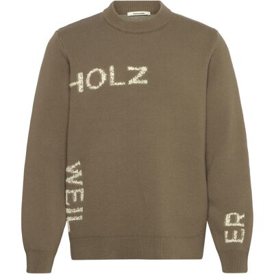 HOLZWEILER Haza Summer Logo Crew XL BEIGE XL HOLZWEILER Haza Summer Logo Crew XL BEIGE XL