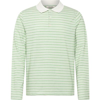 HOLZWEILER Regular Polo M GREEN STRIPE M HOLZWEILER Regular Polo M GREEN STRIPE M
