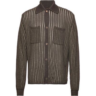 Hope Relaxed-Fit Knitted Cardigan 44 DARK KHAKI 44 Hope Relaxed-Fit Knitted Cardigan 44 DARK KHAKI 44