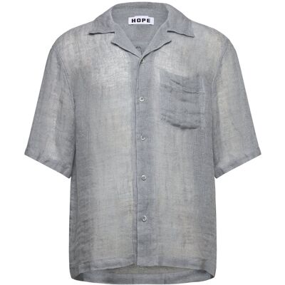 Hope Blues Shirt Sheer Blue Linen 46 SHEER BLUE LINEN 46 Hope Blues Shirt Sheer Blue Linen 46 SHEER BLUE LINEN 46