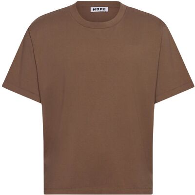Hope Boxy Tee 52 DEEP TAUPE 52 Hope Boxy Tee 52 DEEP TAUPE 52