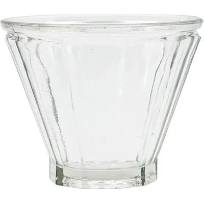 house doctor Fyrfadsstage, Fren, Klar H 9CM CLEAR H 9CM house doctor Fyrfadsstage, Fren, Klar H 9CM CLEAR H 9CM