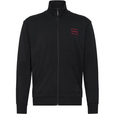 HUGO Laze Zip Jacket S BLACK S HUGO Laze Zip Jacket S BLACK S