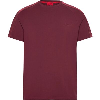 HUGO Liam T-Shirt L DARK RED L HUGO Liam T-Shirt L DARK RED L