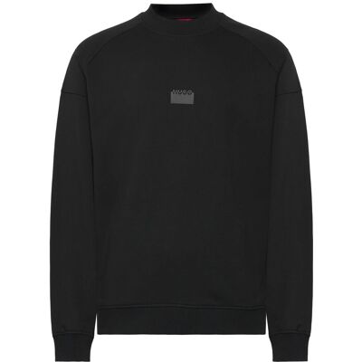 HUGO Delastcrew M BLACK M HUGO Delastcrew M BLACK M