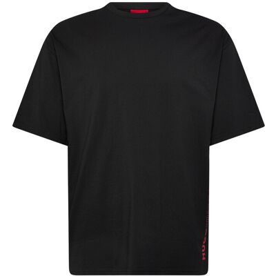 HUGO Tiki T-Shirt M BLACK M HUGO Tiki T-Shirt M BLACK M