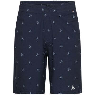 Humbleton James Preppy Shorts L SIGNATURE AOP NAVY L Humbleton James Preppy Shorts L SIGNATURE AOP NAVY L