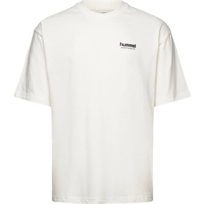 Hummel Hmlloose T-Shirt S/S Whistle S BLANC DE BLANC/ROYAL PURPLE S Hummel Hmlloose T-Shirt S/S Whistle S BLANC DE BLANC/ROYAL PURPLE S