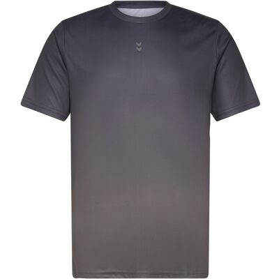 Hummel Hmlpulse Gradient T-Shirt S/S S CHARCOAL GREY S Hummel Hmlpulse Gradient T-Shirt S/S S CHARCOAL GREY S