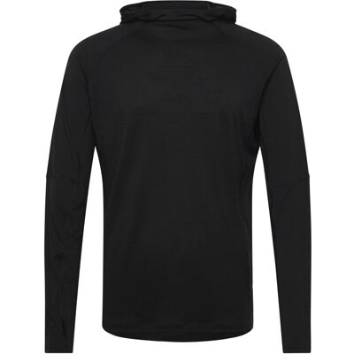 Icebreaker Men 150 Merinofine™ Ace Ls Hoodie Upf S BLACK S Icebreaker Men 150 Merinofine™ Ace Ls Hoodie Upf S BLACK S