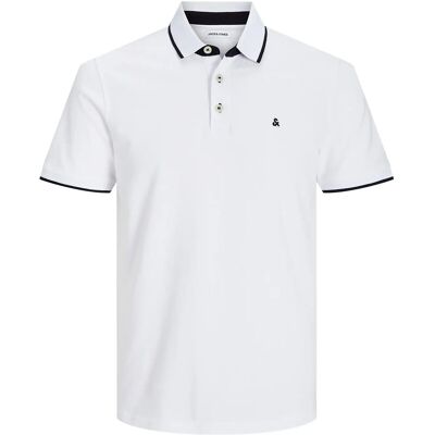 Jack & Jones Jjepaulos Polo Ss Noos XXXL WHITE XXXL Jack & Jones Jjepaulos Polo Ss Noos XXXL WHITE XXXL