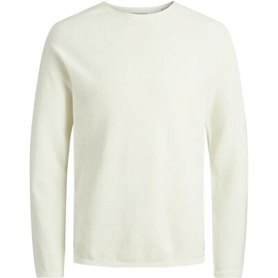 Jack & Jones Jjehill Knit Crew Neck Noos XXXL CLOUD DANCER XXXL Jack & Jones Jjehill Knit Crew Neck Noos XXXL CLOUD DANCER XXXL