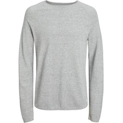 Jack & Jones Jjehill Knit Crew Neck Noos XXXL LIGHT GREY MELANGE XXXL Jack & Jones Jjehill Knit Crew Neck Noos XXXL LIGHT GREY MELANGE XXXL