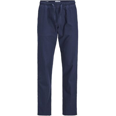 Jack & Jones Jpstkane Summer Linen Blend Jogger Sn XL NAVY BLAZER XL Jack & Jones Jpstkane Summer Linen Blend Jogger Sn XL NAVY BLAZER XL