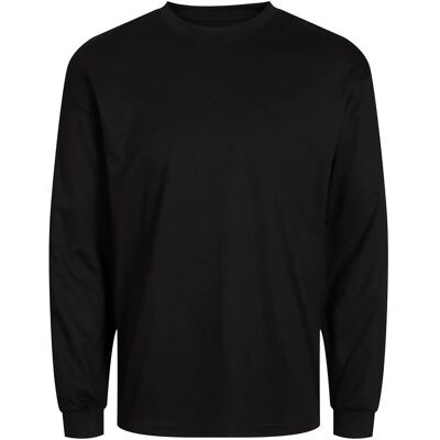 Jack & Jones Jjeurban Edge Tee Ls O-Neck Noos XXL BLACK XXL Jack & Jones Jjeurban Edge Tee Ls O-Neck Noos XXL BLACK XXL