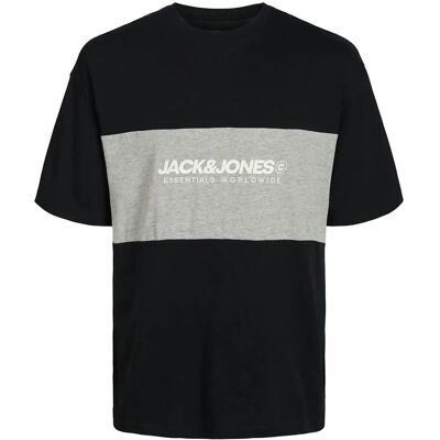 Jack & Jones Jjelegacy Blocking Tee Ss O-Neck Noos XL BLACK XL Jack & Jones Jjelegacy Blocking Tee Ss O-Neck Noos XL BLACK XL