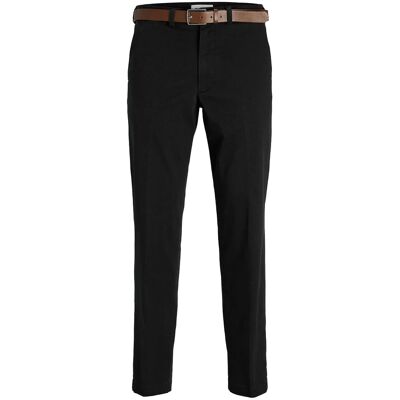 Jack & Jones Jpstollie Franco Chino W Belt 30 x 32 BLACK 30 x 32 Jack & Jones Jpstollie Franco Chino W Belt 30 x 32 BLACK 30 x 32