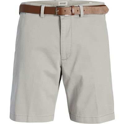 Jack & Jones Jpstmarco Franco Chino Shorts W Belt Srt XXL ULTIMATE GREY XXL Jack & Jones Jpstmarco Franco Chino Shorts W Belt Srt XXL ULTIMATE GREY XXL