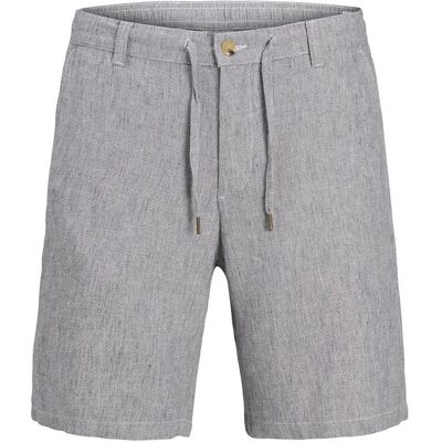 Jack & Jones Jpstace Mykonos Linen Blend Shorts Reg XL BLUE INDIGO XL Jack & Jones Jpstace Mykonos Linen Blend Shorts Reg XL BLUE INDIGO XL