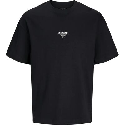 Jack & Jones Jjeurban Edge Studio Tee Ss O-Neck Noos L BLACK L Jack & Jones Jjeurban Edge Studio Tee Ss O-Neck Noos L BLACK L