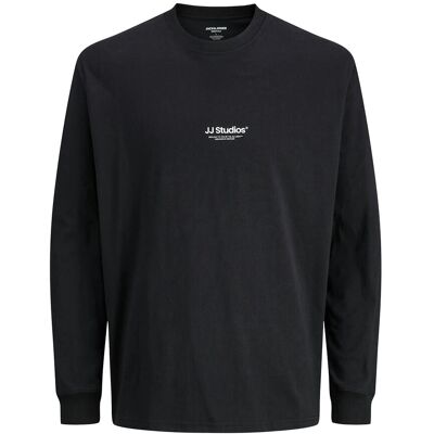 Jack & Jones Jjesoho Tee Ls Crew Neck Noos XS BLACK XS Jack & Jones Jjesoho Tee Ls Crew Neck Noos XS BLACK XS