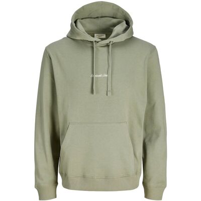 Jack & Jones Jornorrebro Emb Sweat Hood Noos XL SEAGRASS XL Jack & Jones Jornorrebro Emb Sweat Hood Noos XL SEAGRASS XL
