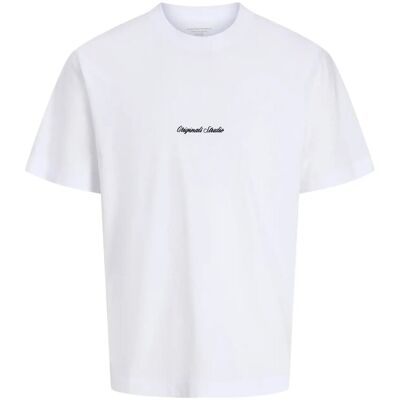 Jack & Jones Jornorrebro Emb Tee Ss Crew Neck Noos XS BRIGHT WHITE XS Jack & Jones Jornorrebro Emb Tee Ss Crew Neck Noos XS BRIGHT WHITE XS