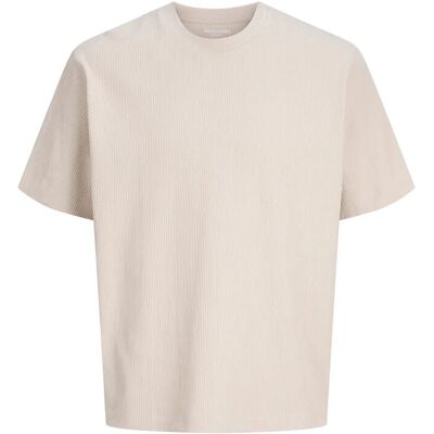 Jack & Jones Jjeharrison Structure Tee Ss O-Neck Sn M MOONBEAM M Jack & Jones Jjeharrison Structure Tee Ss O-Neck Sn M MOONBEAM M