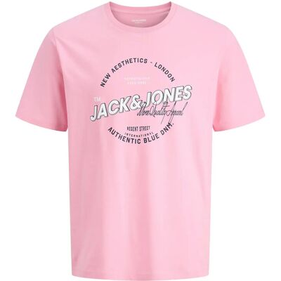 Jack & Jones Jjelogo Tee Ss O-Neck 2 Col Ss26 Sn XXL PRISM PINK XXL Jack & Jones Jjelogo Tee Ss O-Neck 2 Col Ss26 Sn XXL PRISM PINK XXL