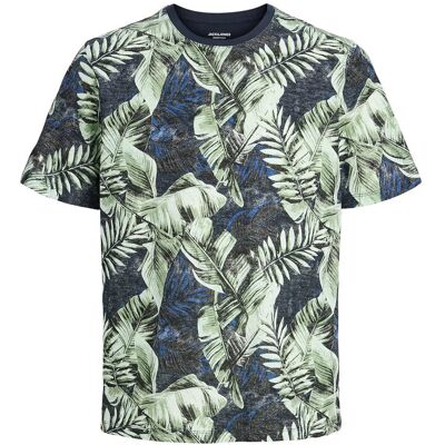 Jack & Jones Jjjeff Aop Tee Ss Crew Neck L SKY CAPTAIN L Jack & Jones Jjjeff Aop Tee Ss Crew Neck L SKY CAPTAIN L