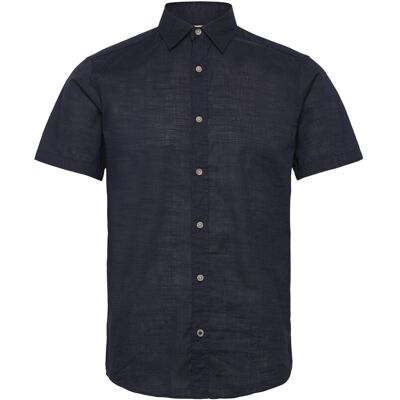 Jack & Jones Jjhenry Slub Shirt Ss XXL NAVY BLAZER XXL Jack & Jones Jjhenry Slub Shirt Ss XXL NAVY BLAZER XXL
