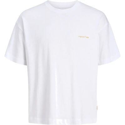 Jack & Jones Jormontauk Back Graphic Tee Sscn Ea26 Sn M BRIGHT WHITE M Jack & Jones Jormontauk Back Graphic Tee Sscn Ea26 Sn M BRIGHT WHITE M