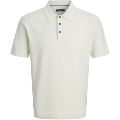 Jack & Jones Jprbluriley Knit Polo Ss Sn XXL CLOUD DANCER XXL Jack & Jones Jprbluriley Knit Polo Ss Sn XXL CLOUD DANCER XXL