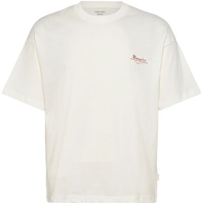 Jack & Jones Jormaine Food Tee Ss Crew Neck XL CLOUD DANCER XL Jack & Jones Jormaine Food Tee Ss Crew Neck XL CLOUD DANCER XL