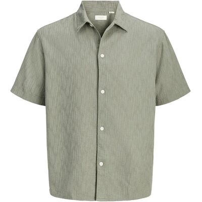 Jack & Jones Jormontauk Wavy Texture Shirt Ss Sn XL VETIVER XL Jack & Jones Jormontauk Wavy Texture Shirt Ss Sn XL VETIVER XL