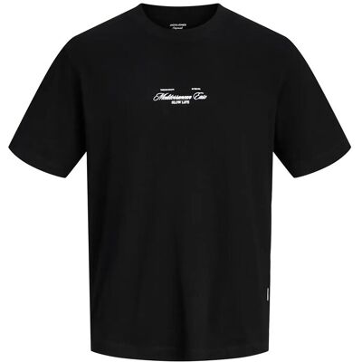 Jack & Jones Jorcassis Photo Back Tee Ss Crew Neck XXL BLACK XXL Jack & Jones Jorcassis Photo Back Tee Ss Crew Neck XXL BLACK XXL