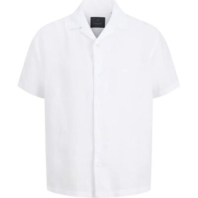 Jack & Jones Jprblalawrence Linen Resort S/S Shirt Sn M BRIGHT WHITE M Jack & Jones Jprblalawrence Linen Resort S/S Shirt Sn M BRIGHT WHITE M