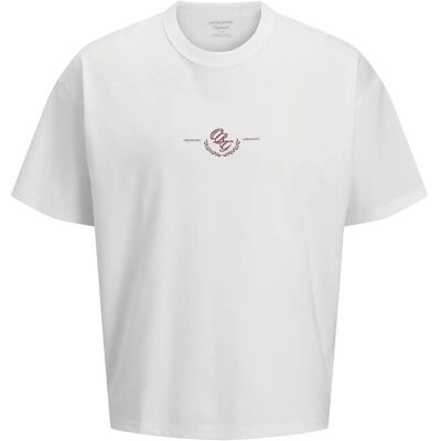 Jack & Jones Jorsanremo Typo Tee Ss Crew Neck Sn L BRIGHT WHITE L Jack & Jones Jorsanremo Typo Tee Ss Crew Neck Sn L BRIGHT WHITE L