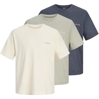 Jack & Jones Jormontauk Back Graphic Tee Ss 3Pk Mp XL SEAGRASS XL Jack & Jones Jormontauk Back Graphic Tee Ss 3Pk Mp XL SEAGRASS XL