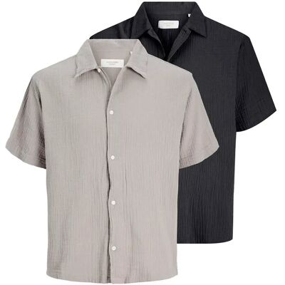 Jack & Jones Jornantucket Doubl Cloth Shirt Ss 2Pk Mp XXL VINTAGE KHAKI XXL Jack & Jones Jornantucket Doubl Cloth Shirt Ss 2Pk Mp XXL VINTAGE KHAKI XXL